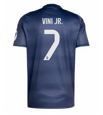 Real Madrid Vinicius Junior #7 Udebanetrøje 2025-26 Kortærmet